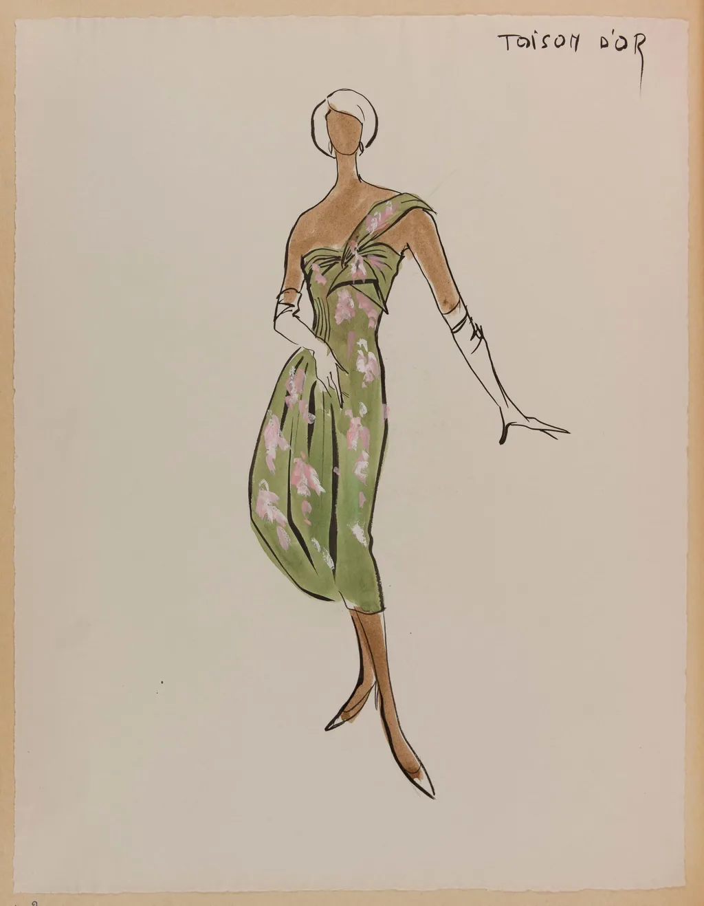 Toison d'or, by Carven, 1956