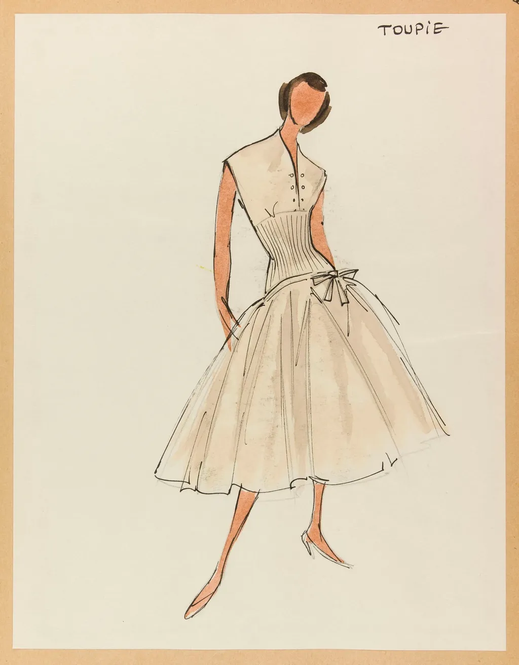 Toupie, by Carven, 1955