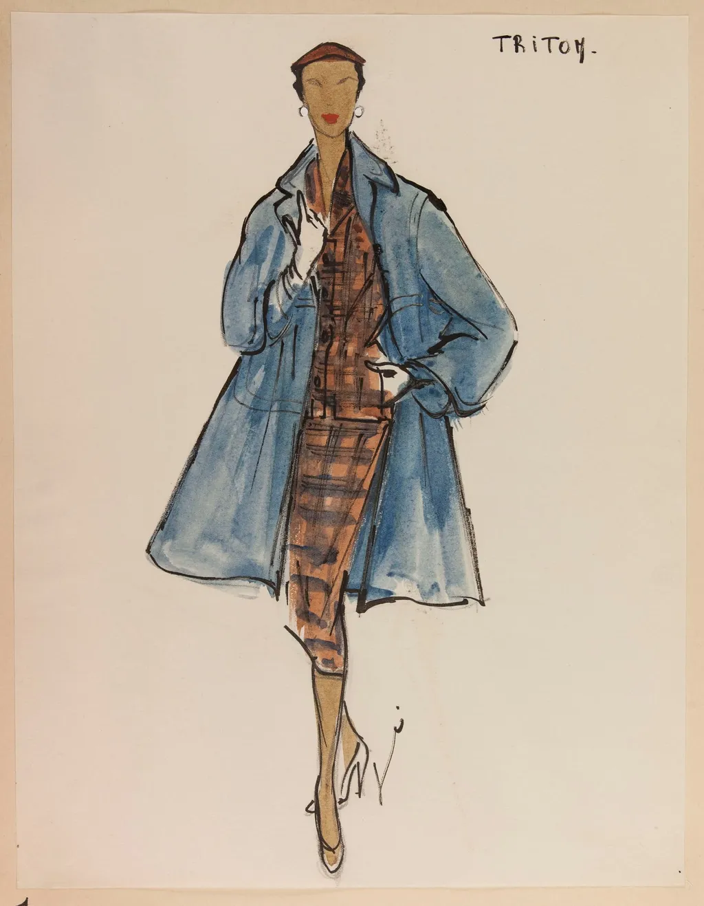 Triton, by Carven, 1952
