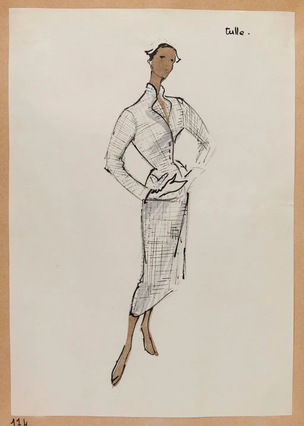 Tulle, by Carven, 1951