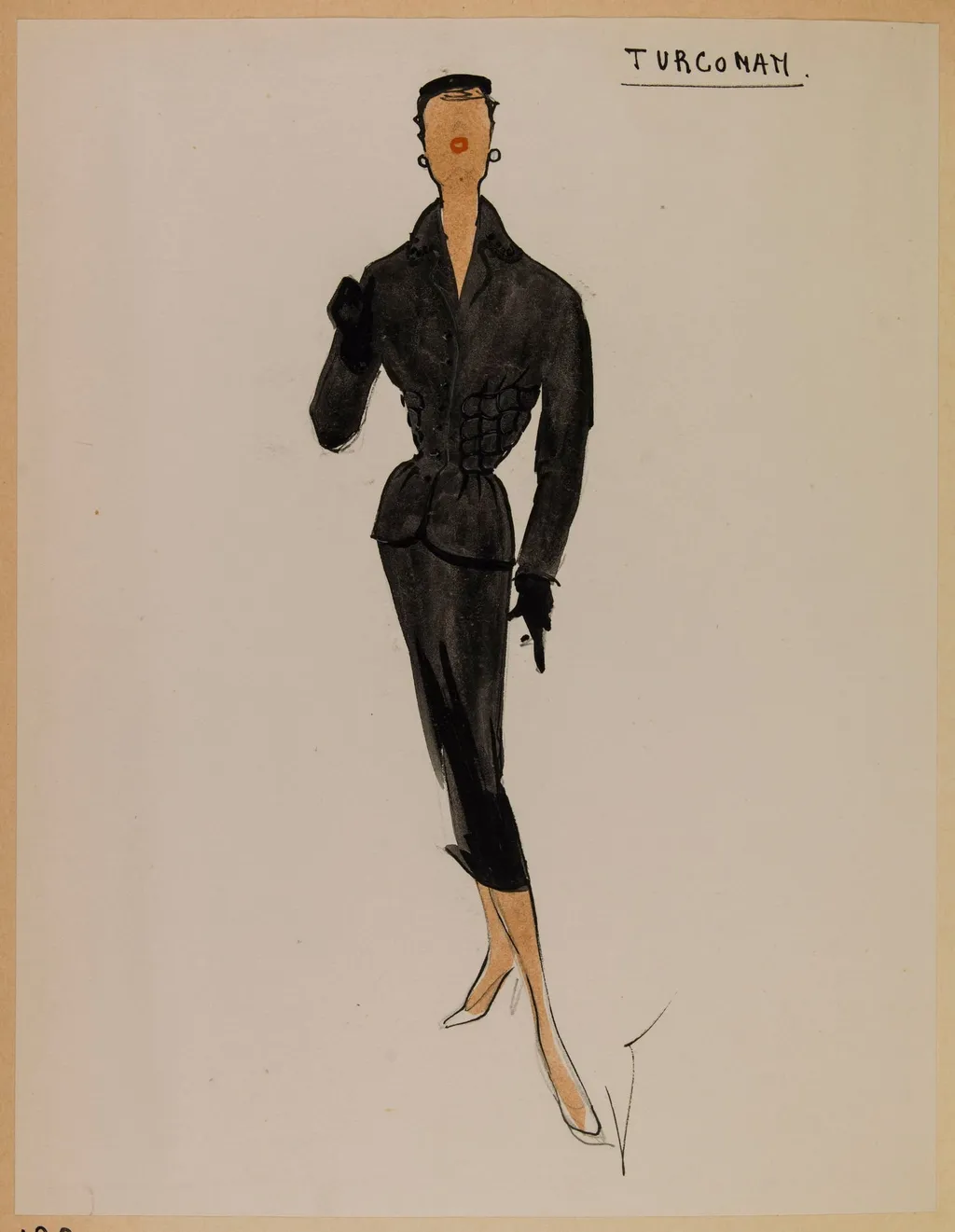 Turcoman, by Carven, 1953