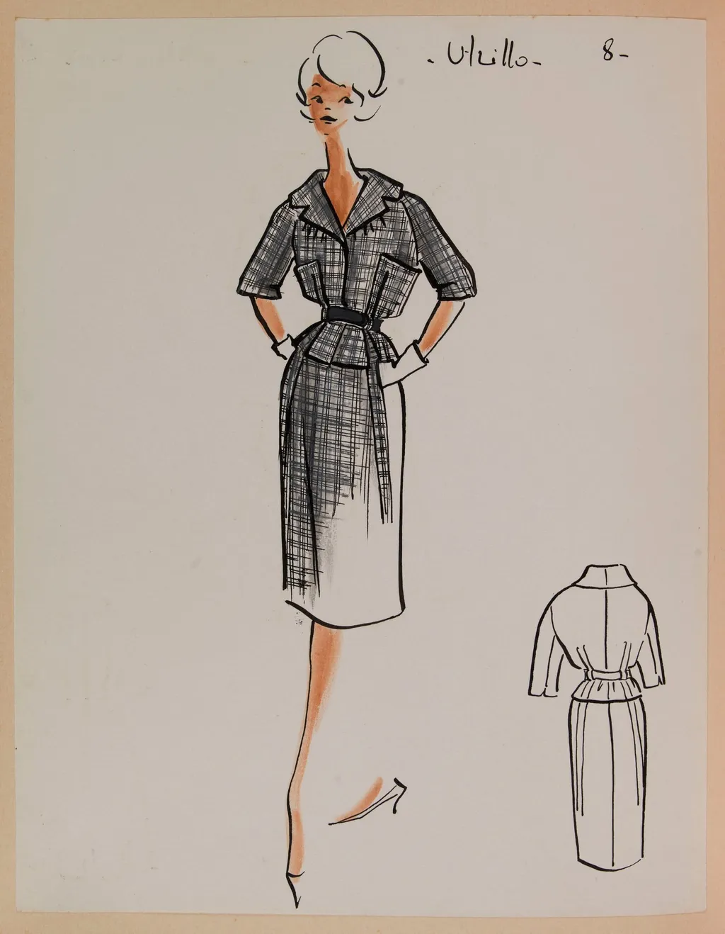 Utrillo, by Carven, 1958