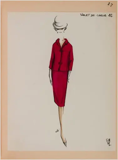 Valet de coeur, by Carven