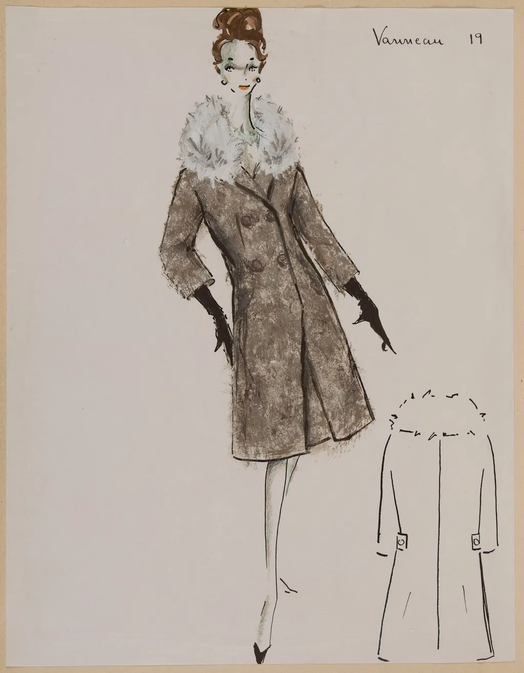 Vanneau, by Carven, 1960