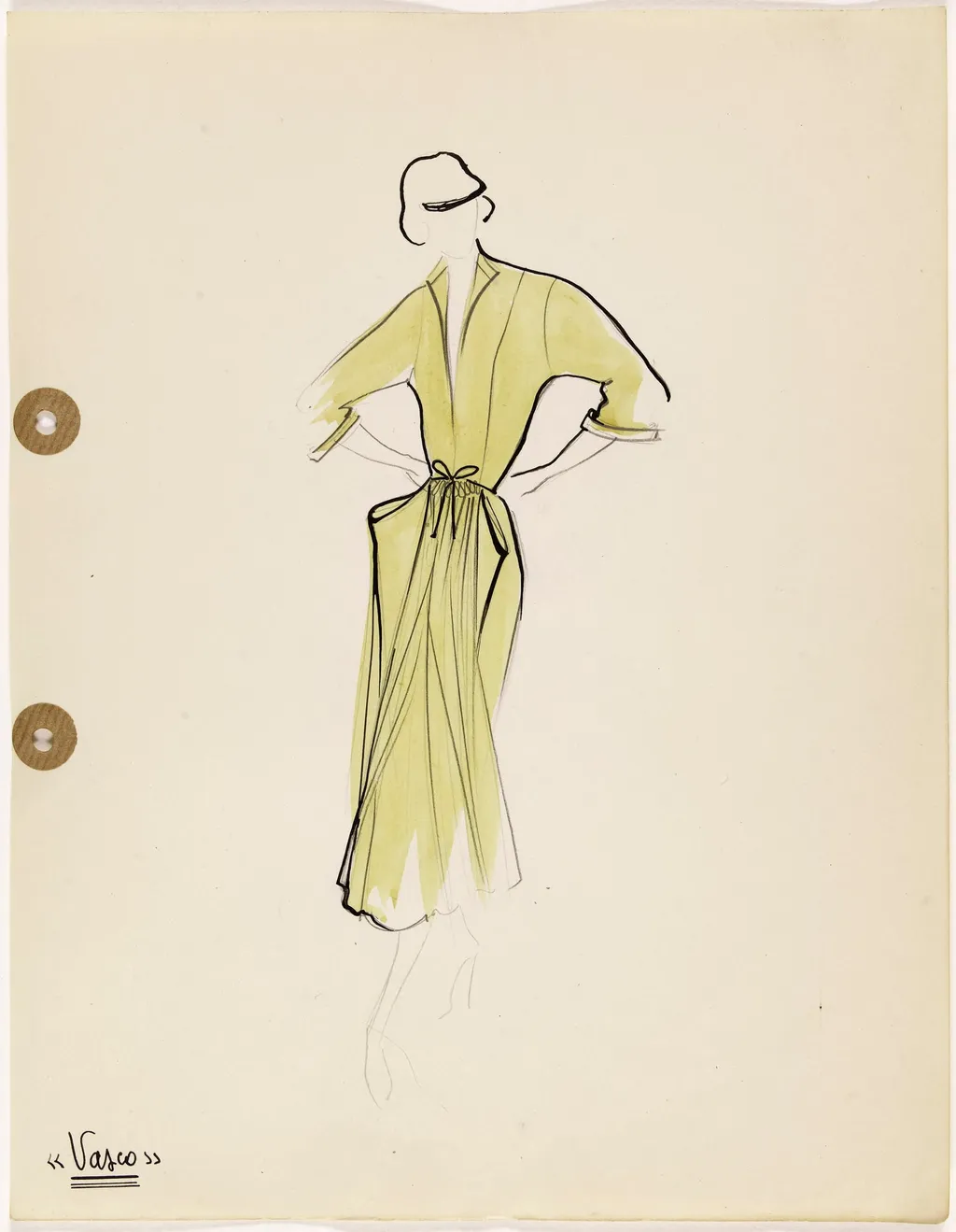 'Vasco', by Carven, 1949