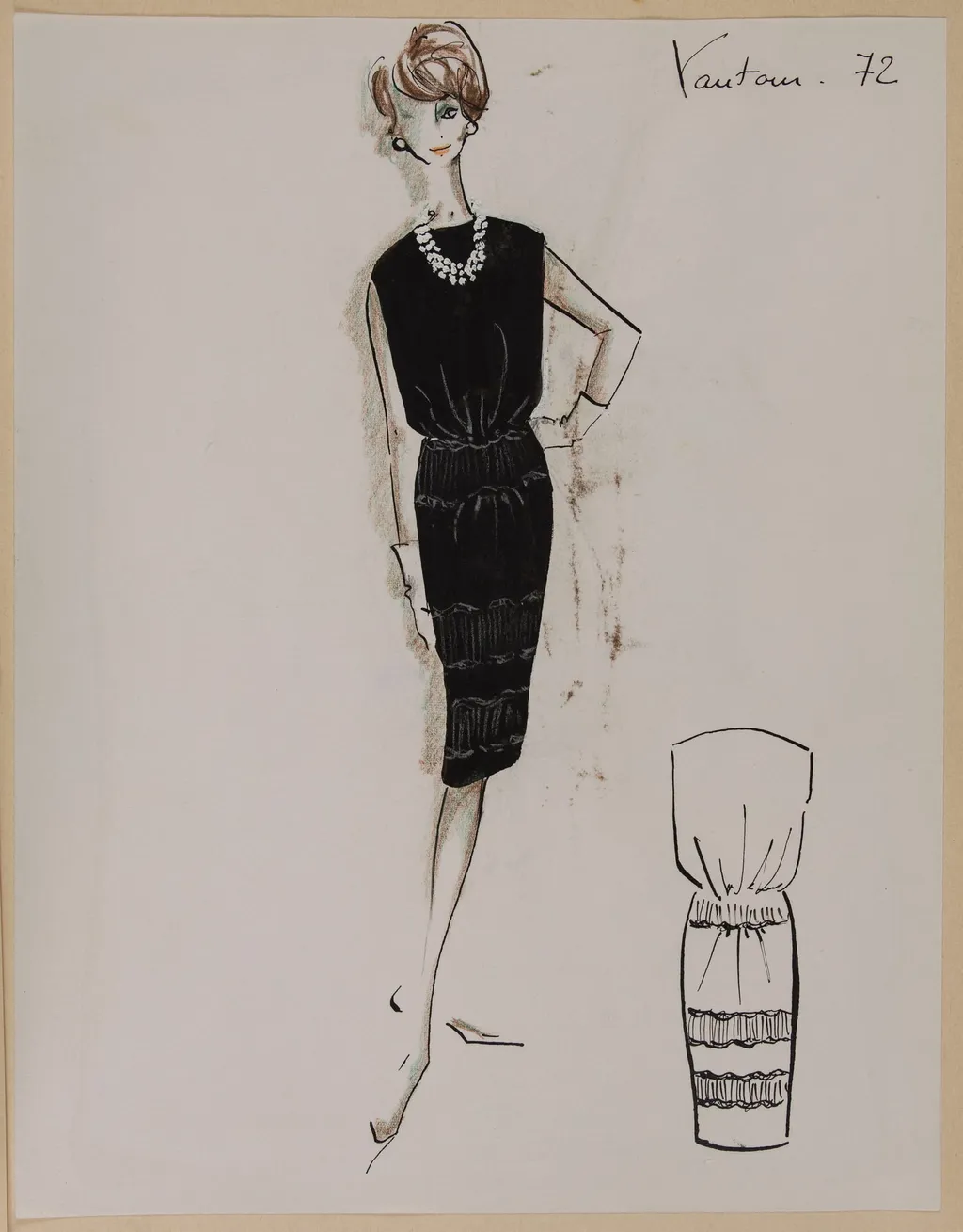 Vautour, by Carven, 1960
