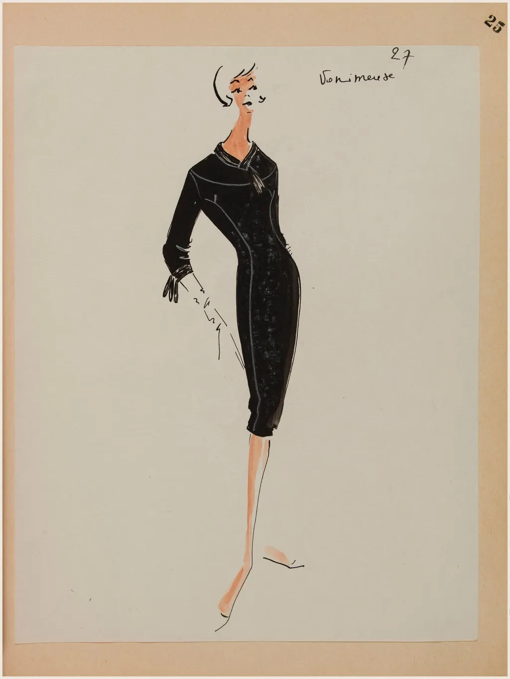 Venimeuse, by Carven, 1958