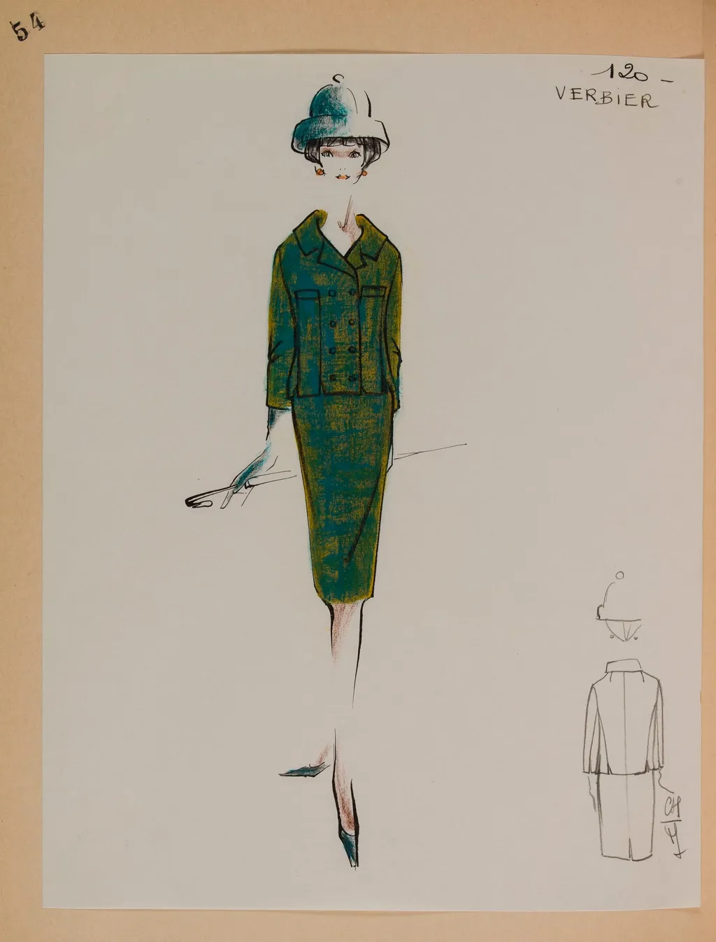 Verbier, by Carven, 1963