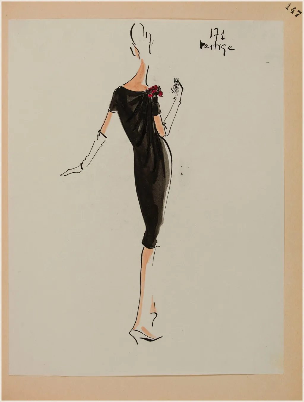 Vertige, by Carven, 1958