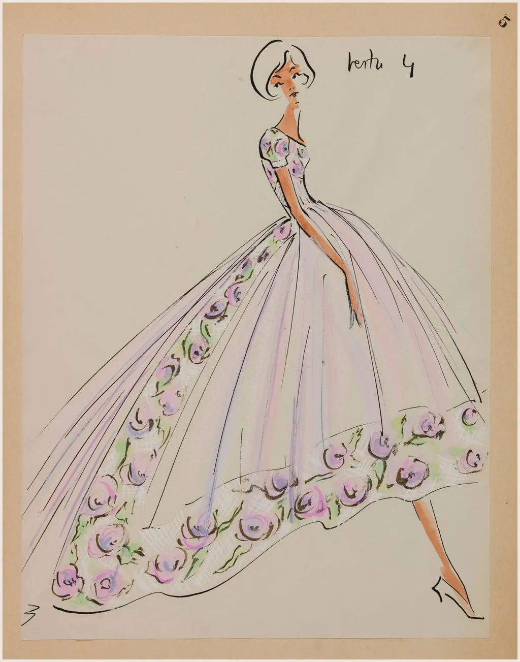 Vertu, by Carven, 1958