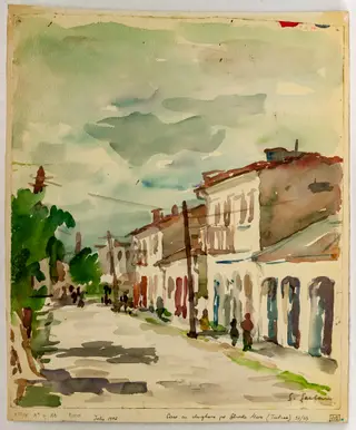Case cu dughene pe strada Mare (Tulcea)