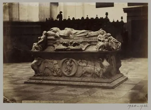 Tomb of Cardinal Tavera in the Hospital de Tavera in Toledo, by Casiano Alguacil Blázquez