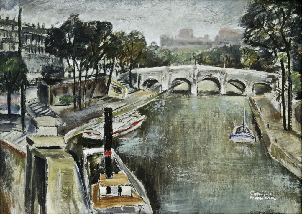 Pod peste Sena, by Casilda Miracovici, 1935