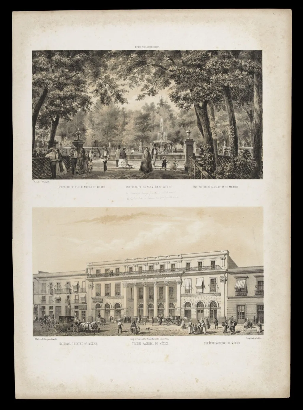 H Beard Print Collection, by Casimiro Castro, 1854
