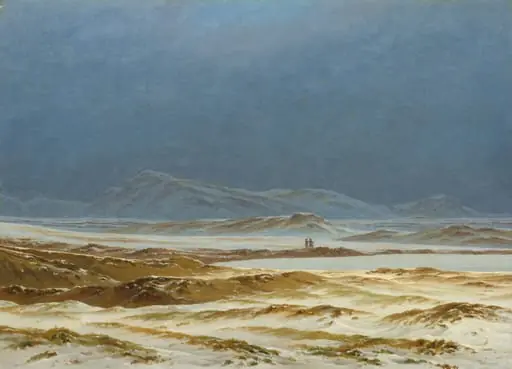Northern Landscape, Spring, by Caspar David Friedrich