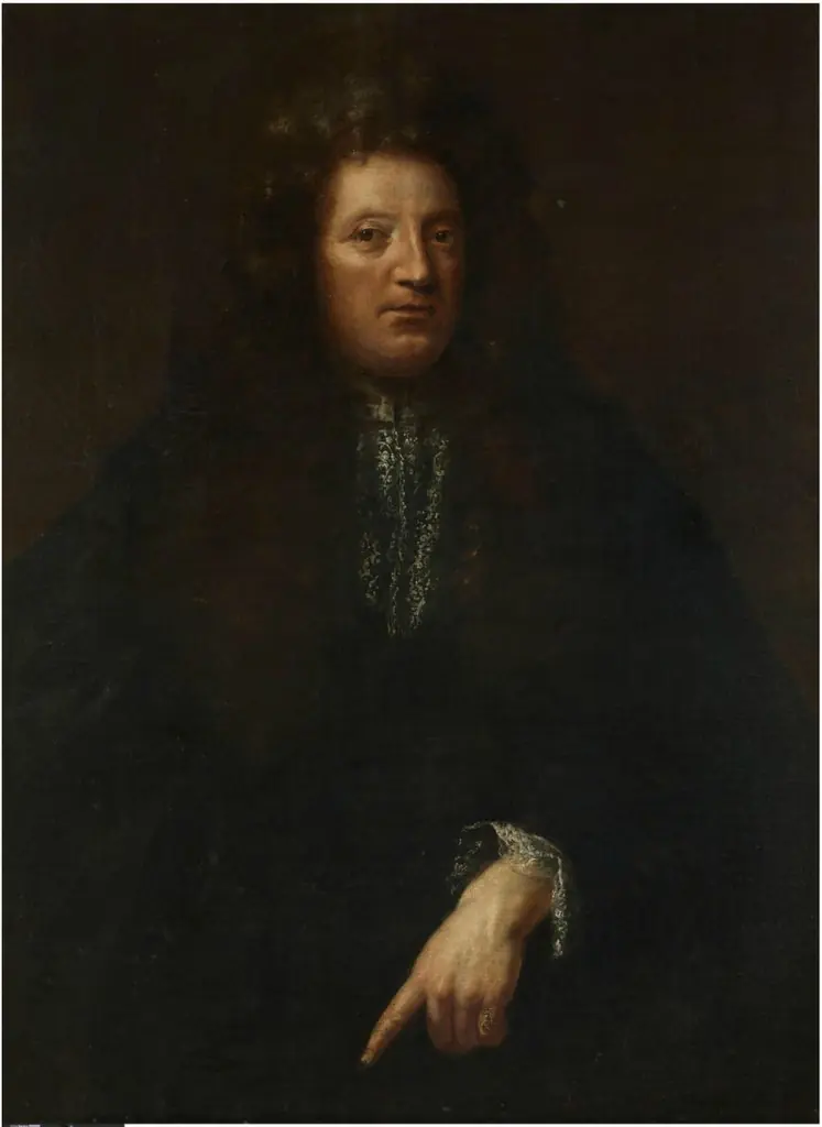 Jan Karel Nicolaas van Hove, Dean of the Guild of Saint Luke, by Caspar Jacob van Opstal the Younger