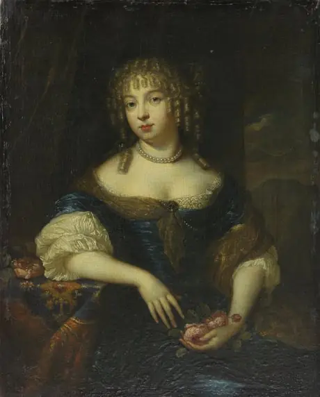 Portrait of a woman, by Caspar Netscher