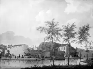 Castle Marquette, seen from North East