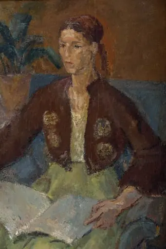 Sanda - "Figurină în roșu", by Catargi Henri