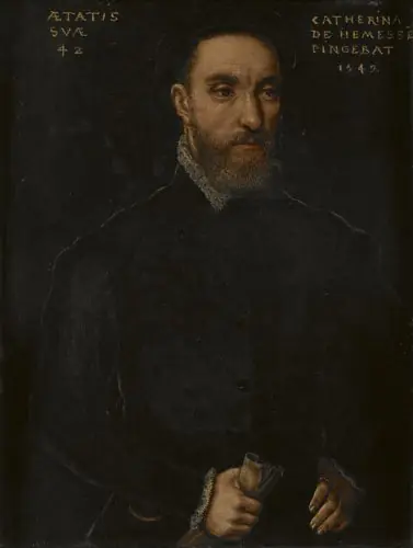 Portrait of a 42-year-old Man, by Catarina van Hemessen