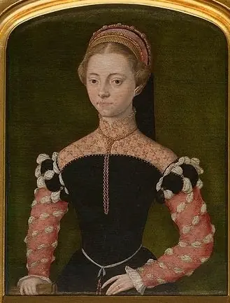 Portrait of a young woman, by Catarina van Hemessen