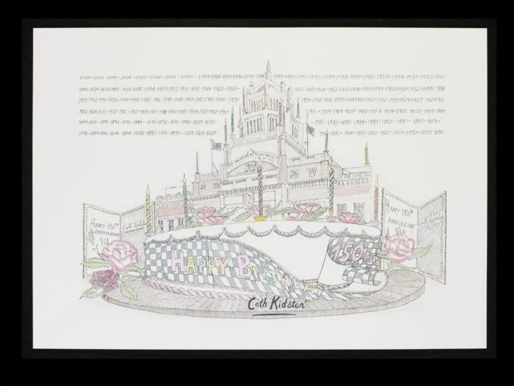 Contribution to V&A's 150th anniversary album, by Cath Kidston, 2007