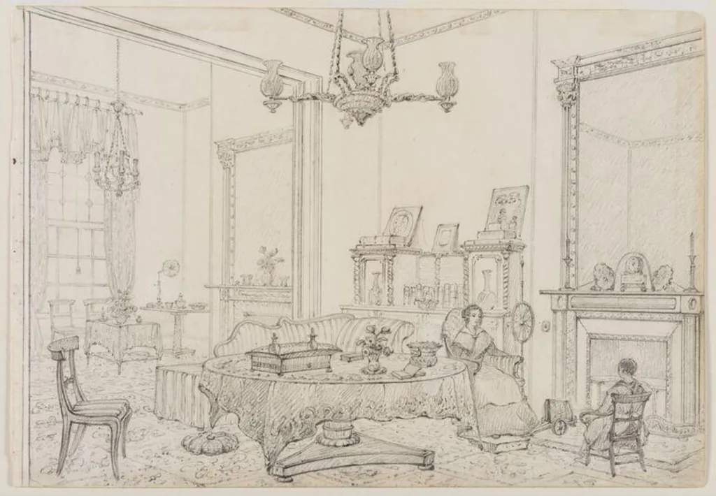 Untitled, by Catherine Corselles Hunt, 1847