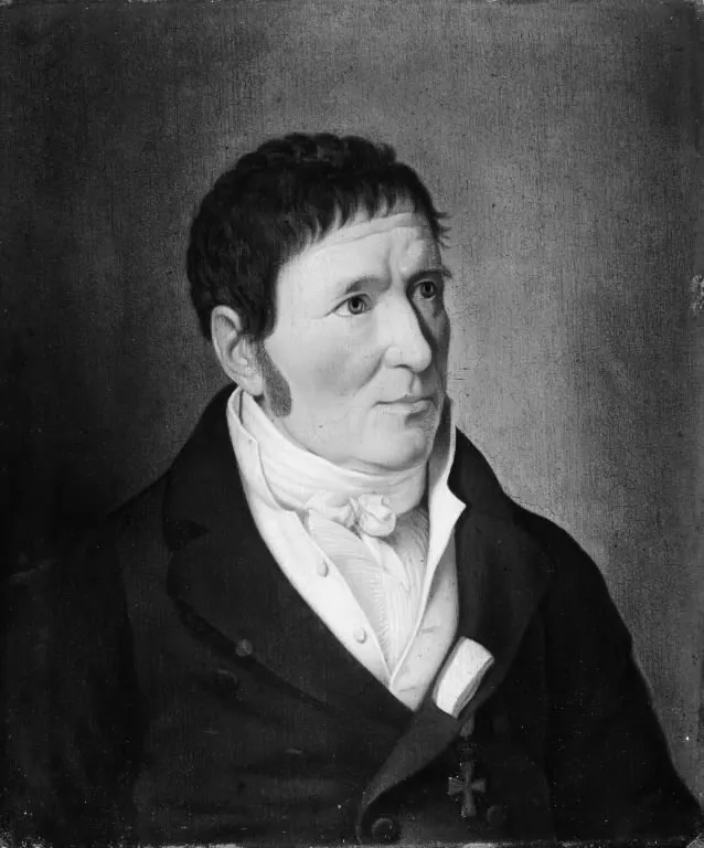 Kobberstikkeren J.F. Clemens, by Catherine Hedvig Fabritius de Tengnagel, oil, 1822