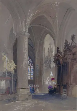 Caudebec on the Seine - Church Interior