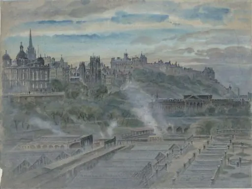 A Morning in Edinburgh, by Causer