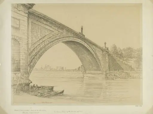 Grosvenor Bridge [by Thomas Harrison], Chester, by Causer