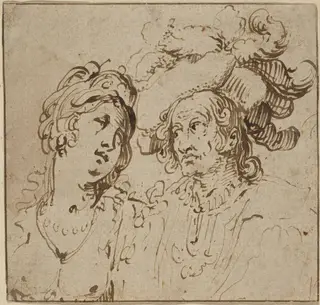Cavalier with a Harlot