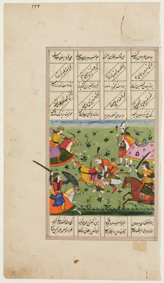 Cavalry Battle with Dismounted Combat
