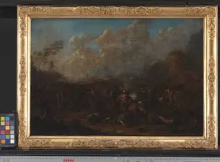 Cavalry Skirmish at a Fortress