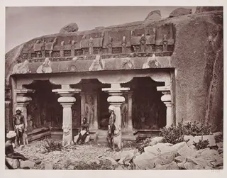 Cave sanctuary at Mahabalipuram