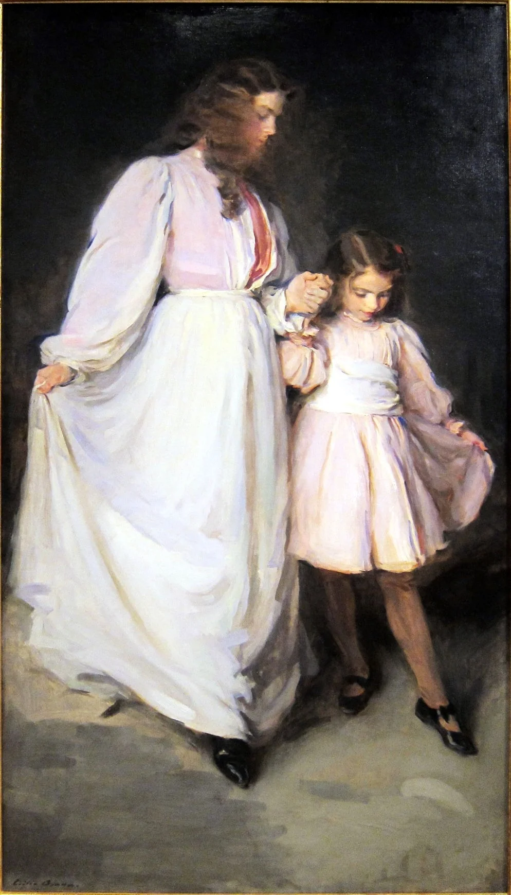 Dorothea and Francesca, detail