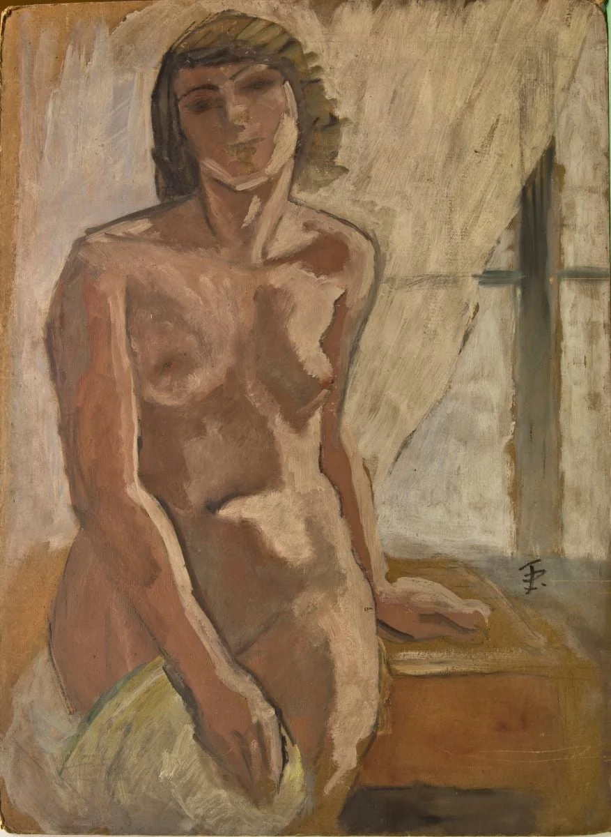 Studiu de nud, detail