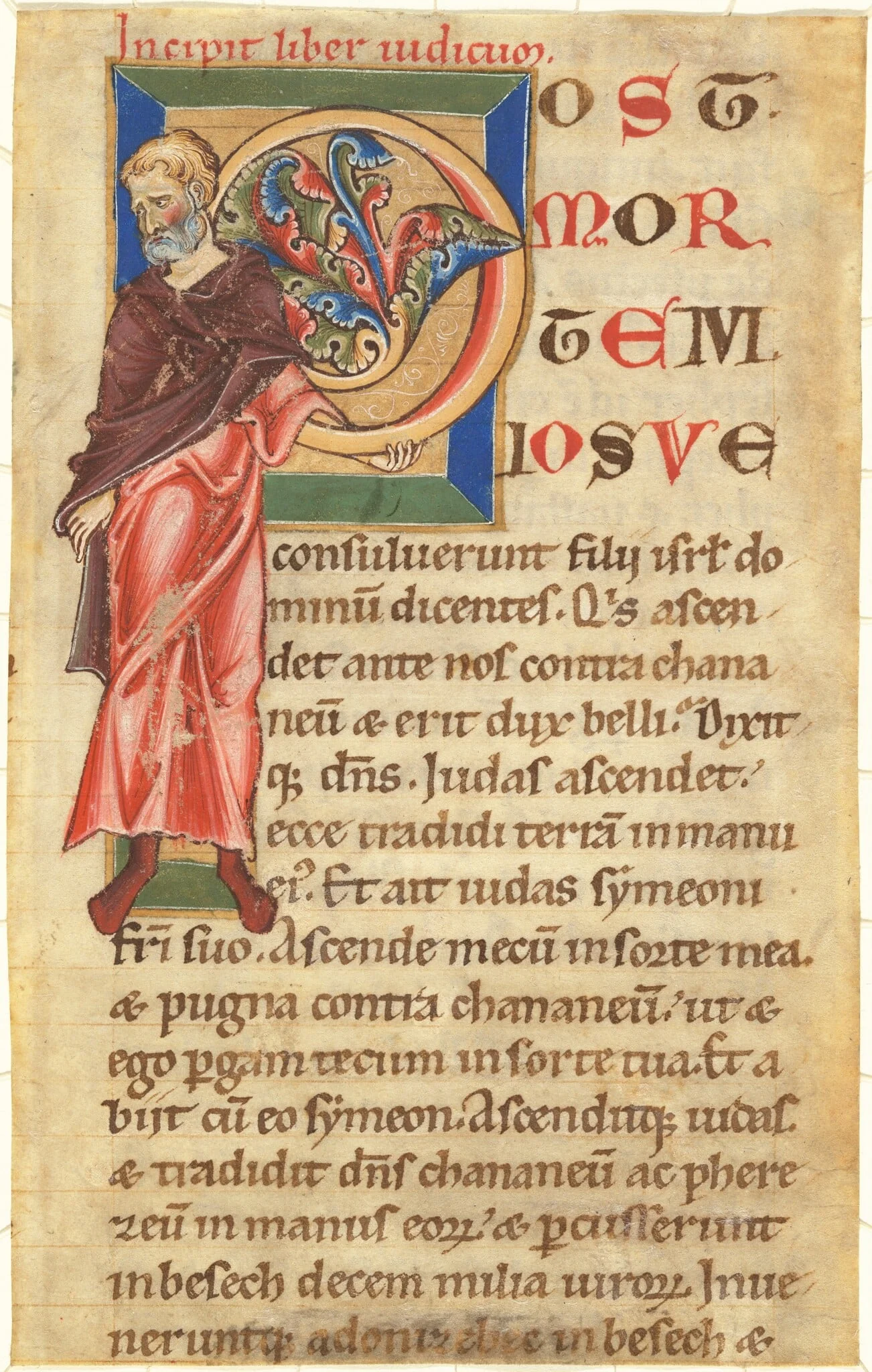 The Judge Judah (?), detail