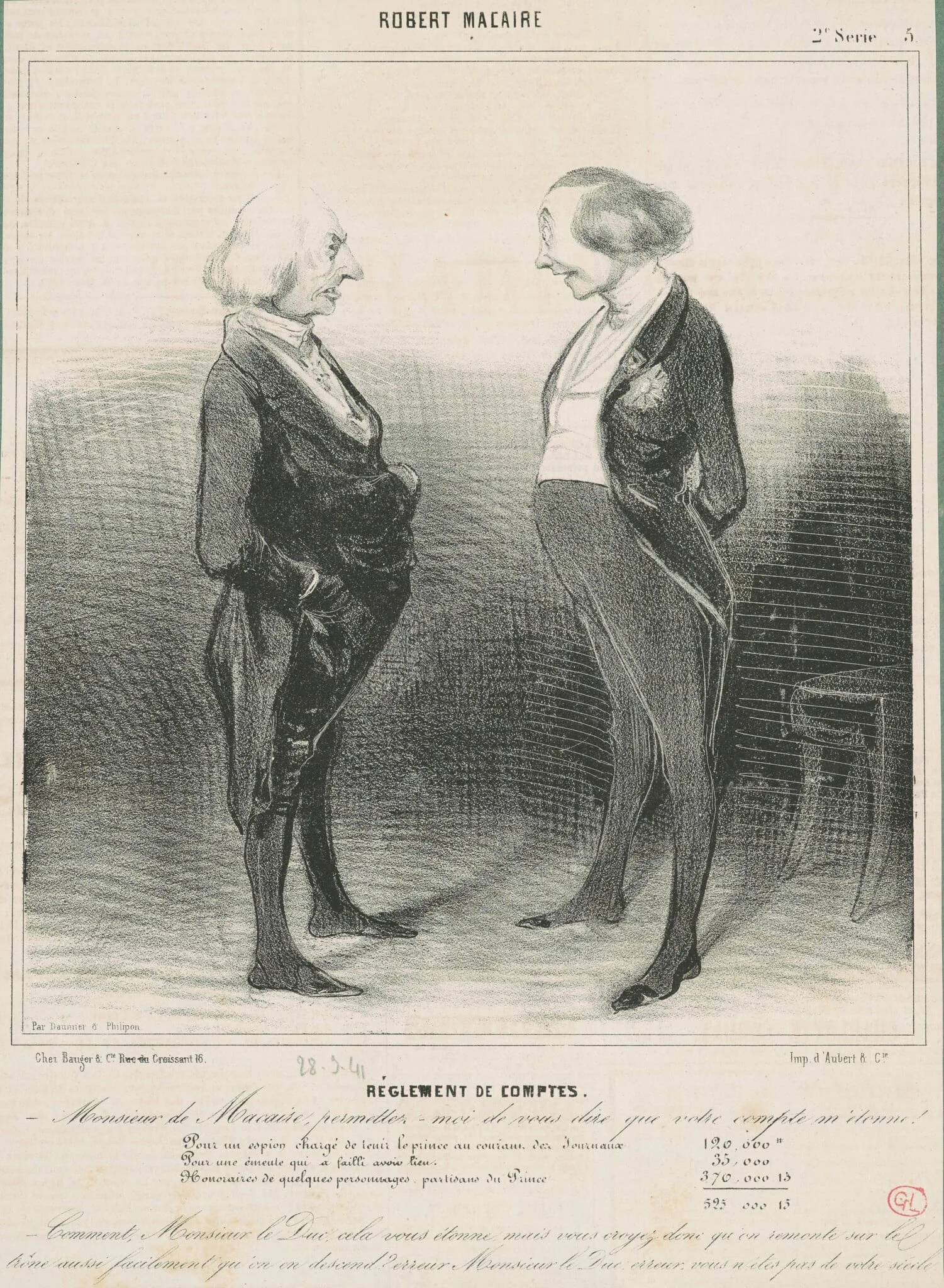 Réglement de comptes, detail