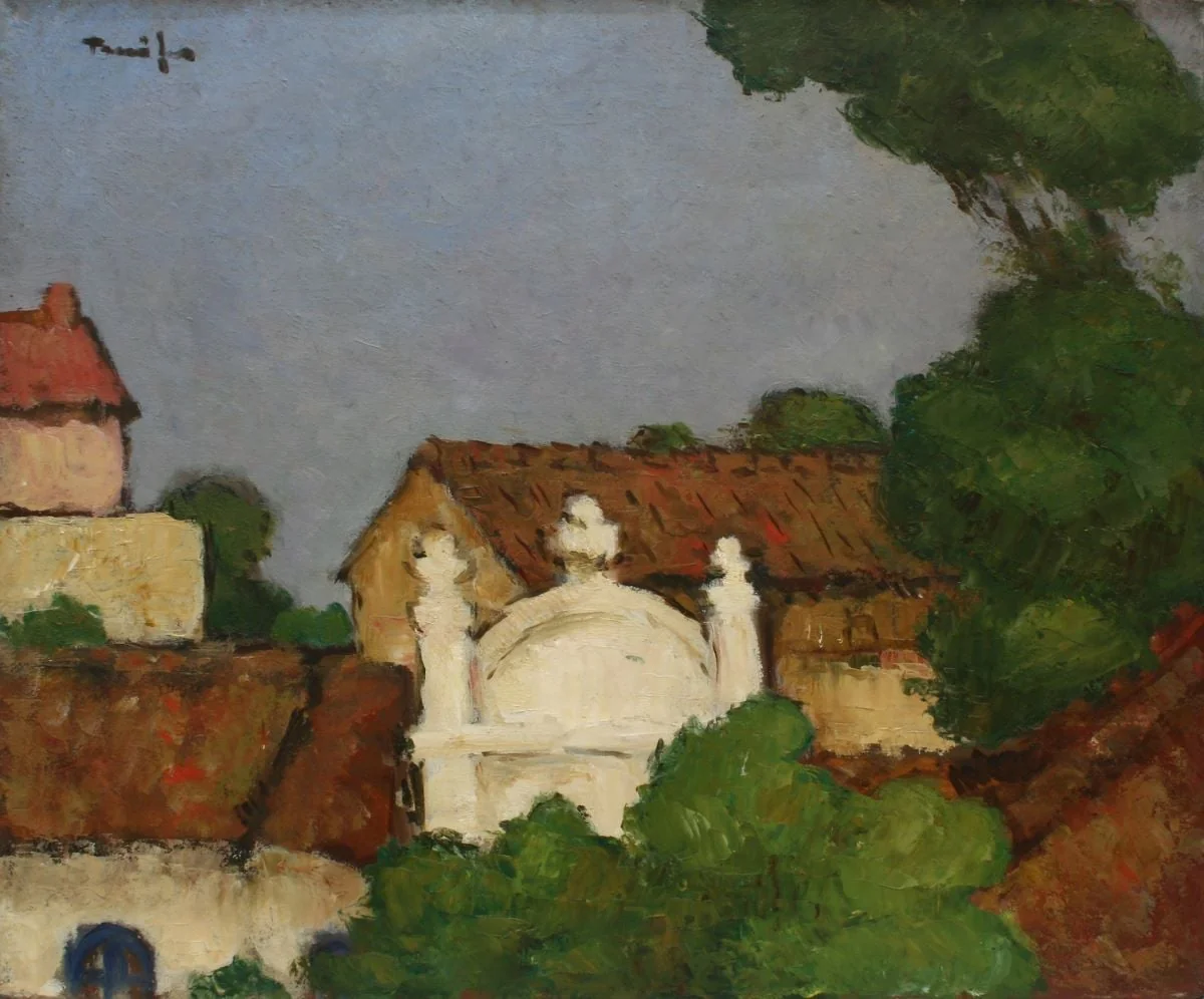 Poartă de țintirim, detail