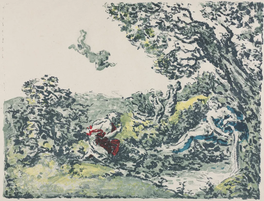 Satyr and Flying Cupid, by Ker-Xavier Roussel, 1900
