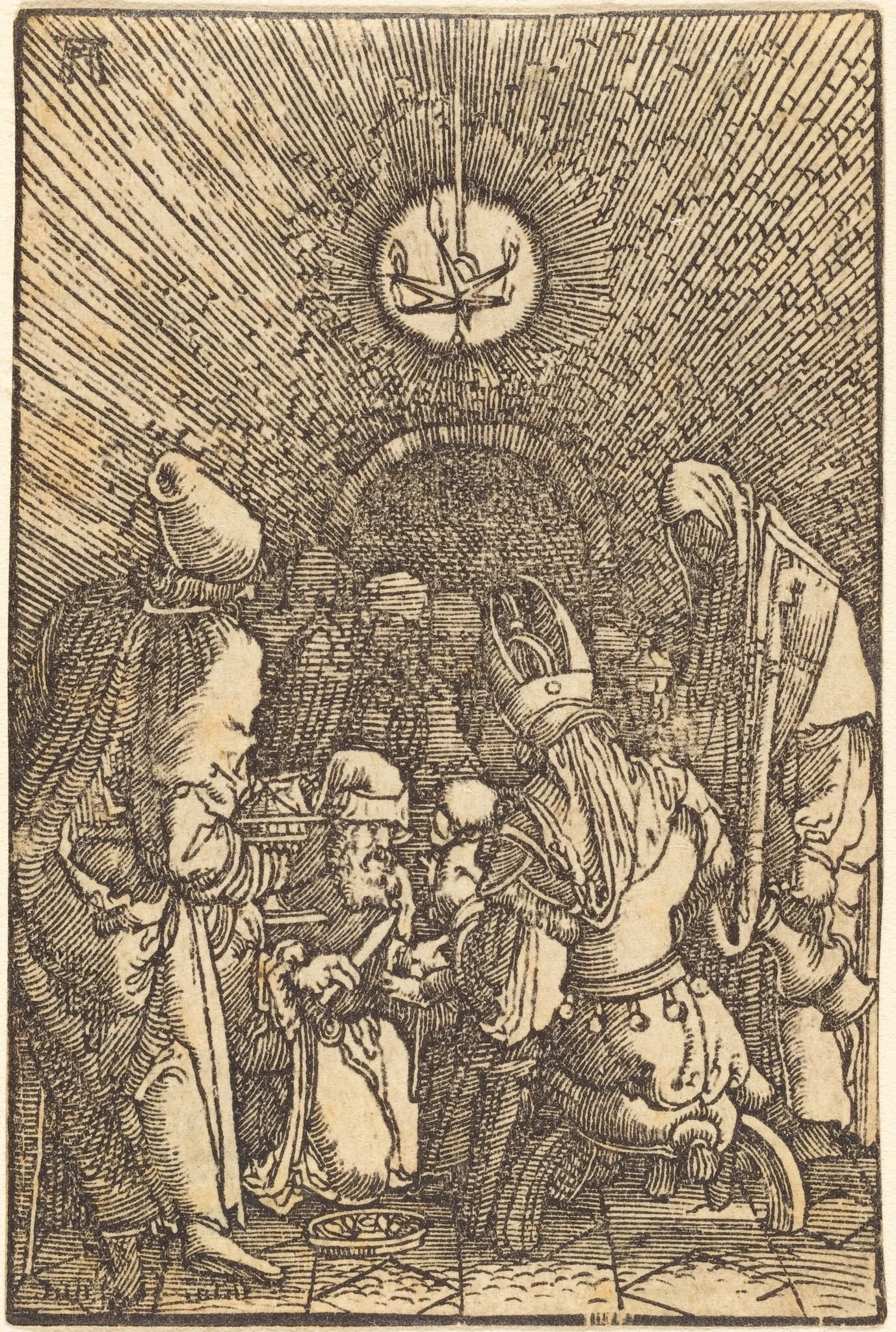 The Circumcision, detail