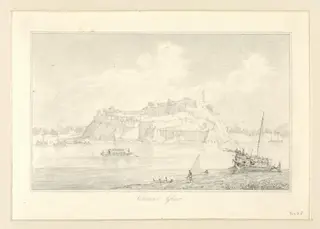 Chunar Ghur, by Robert Captain Smith, 1830