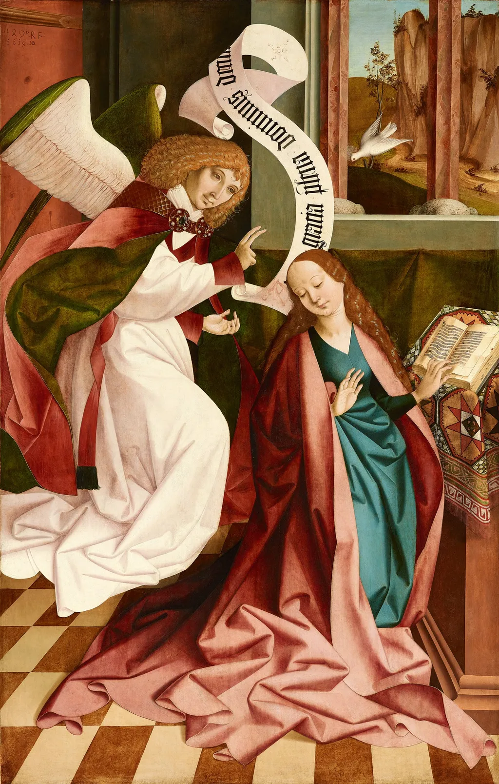 Verkündigung an Maria, by Rueland Frueauf the Elder, unspecified, 1496