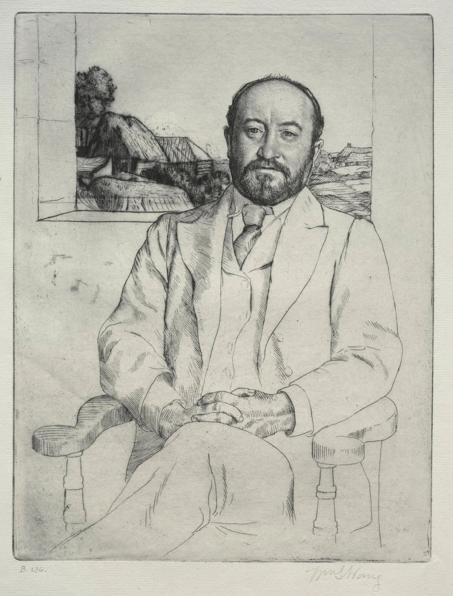 C. J. Knowles, detail