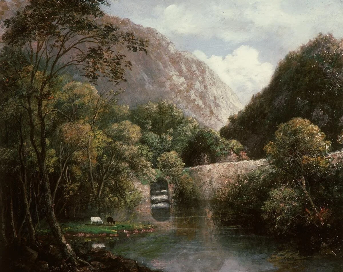 Pont Aberglaslyn, detail
