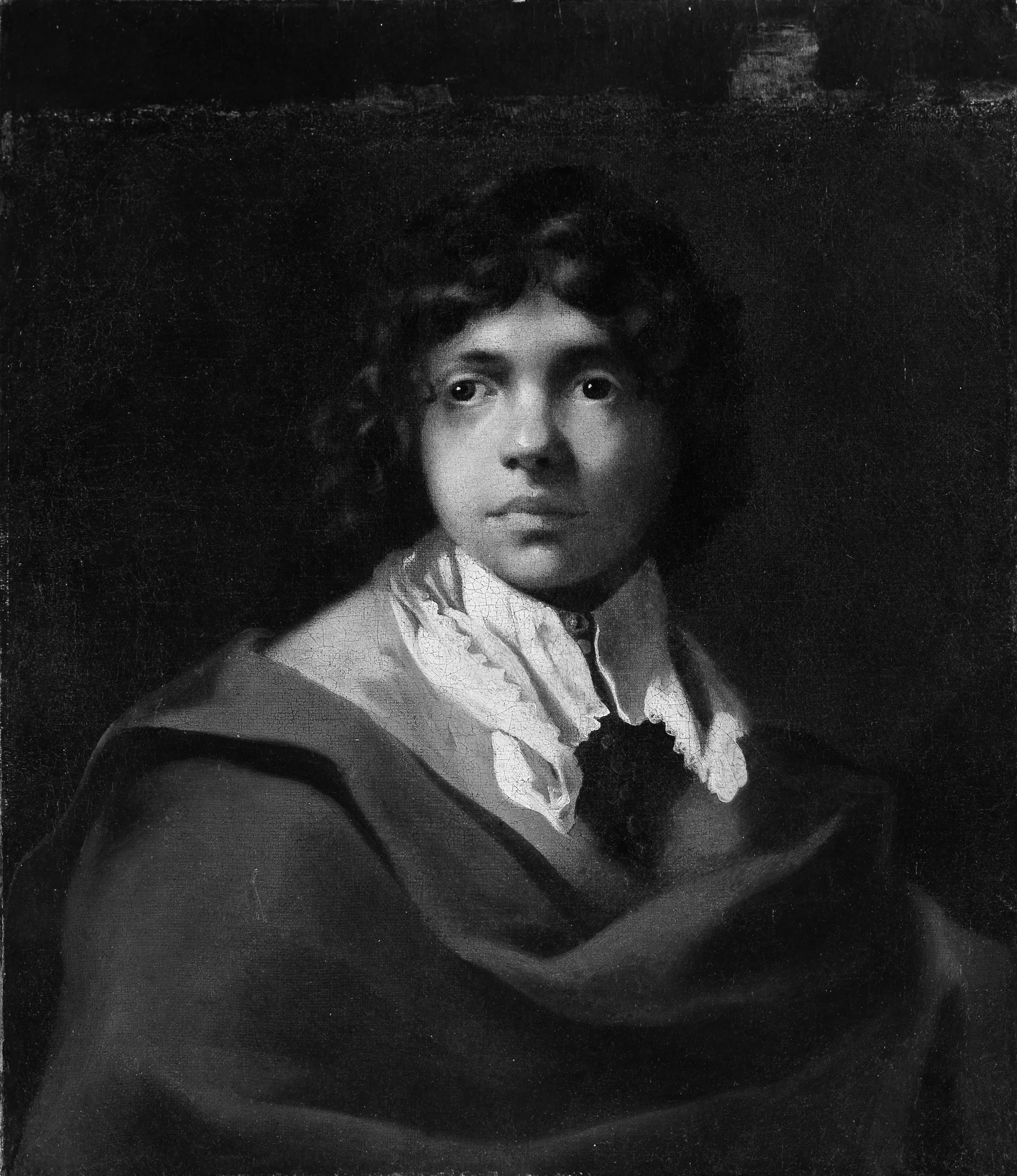 Portrait of a Young Boy, detail