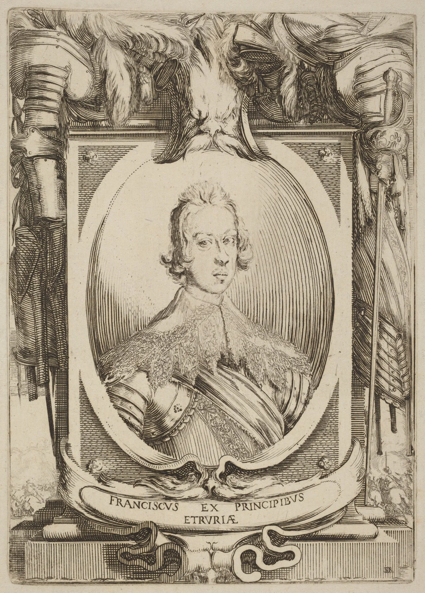 Francesco de Medici, Prince of Tuscany, detail