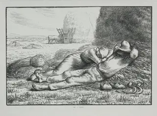 Four Hours of the Day: Noon, by Adrien Lavieille, 1860