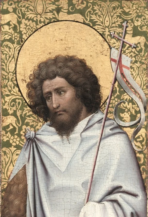 John the Baptist, detail